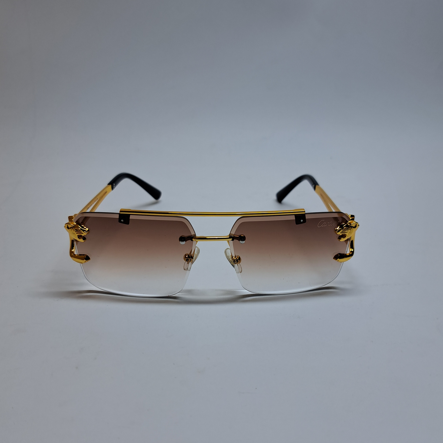 Cartier Two Tone Frameless - Brown