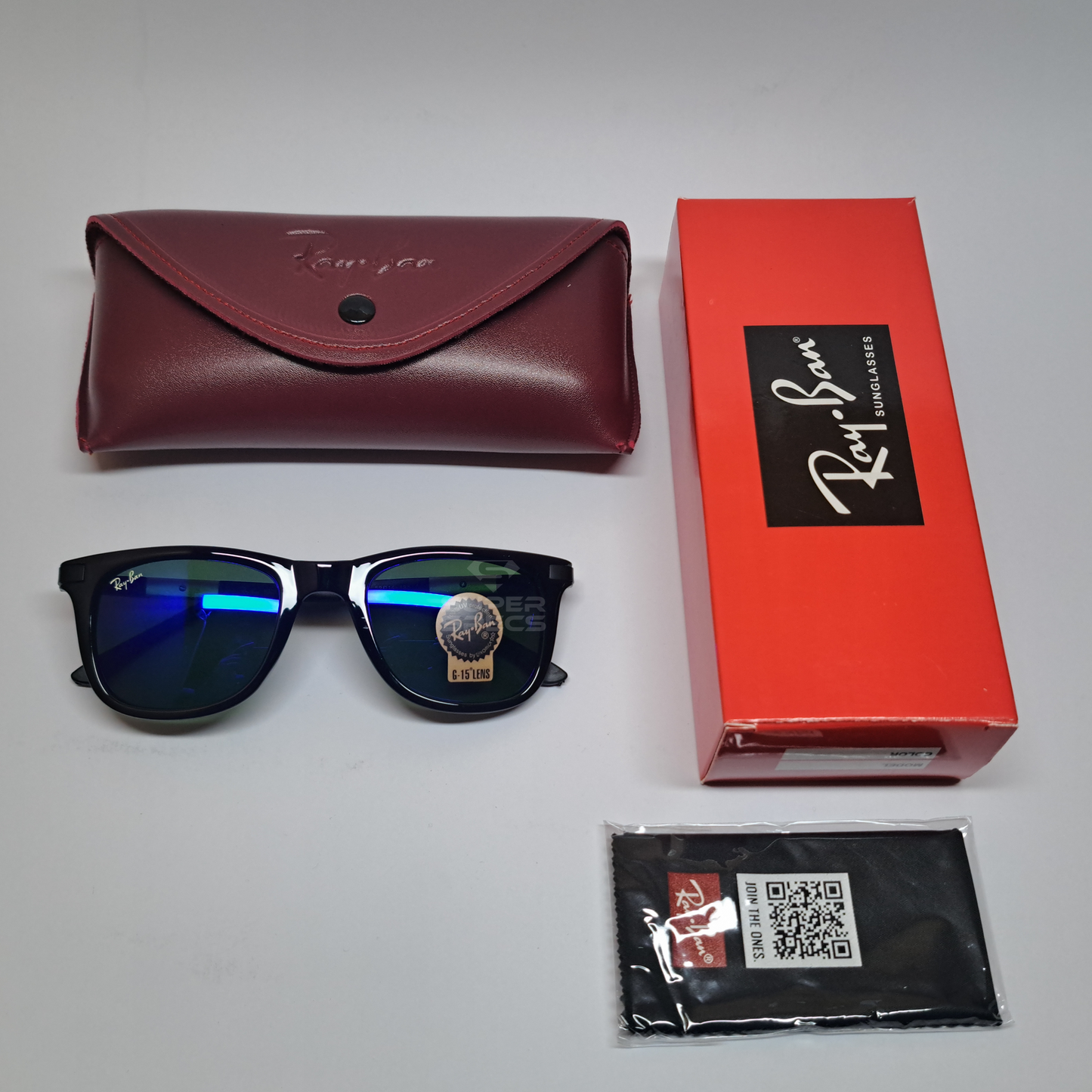 Ray Ban Wayfarer Blue Mercury