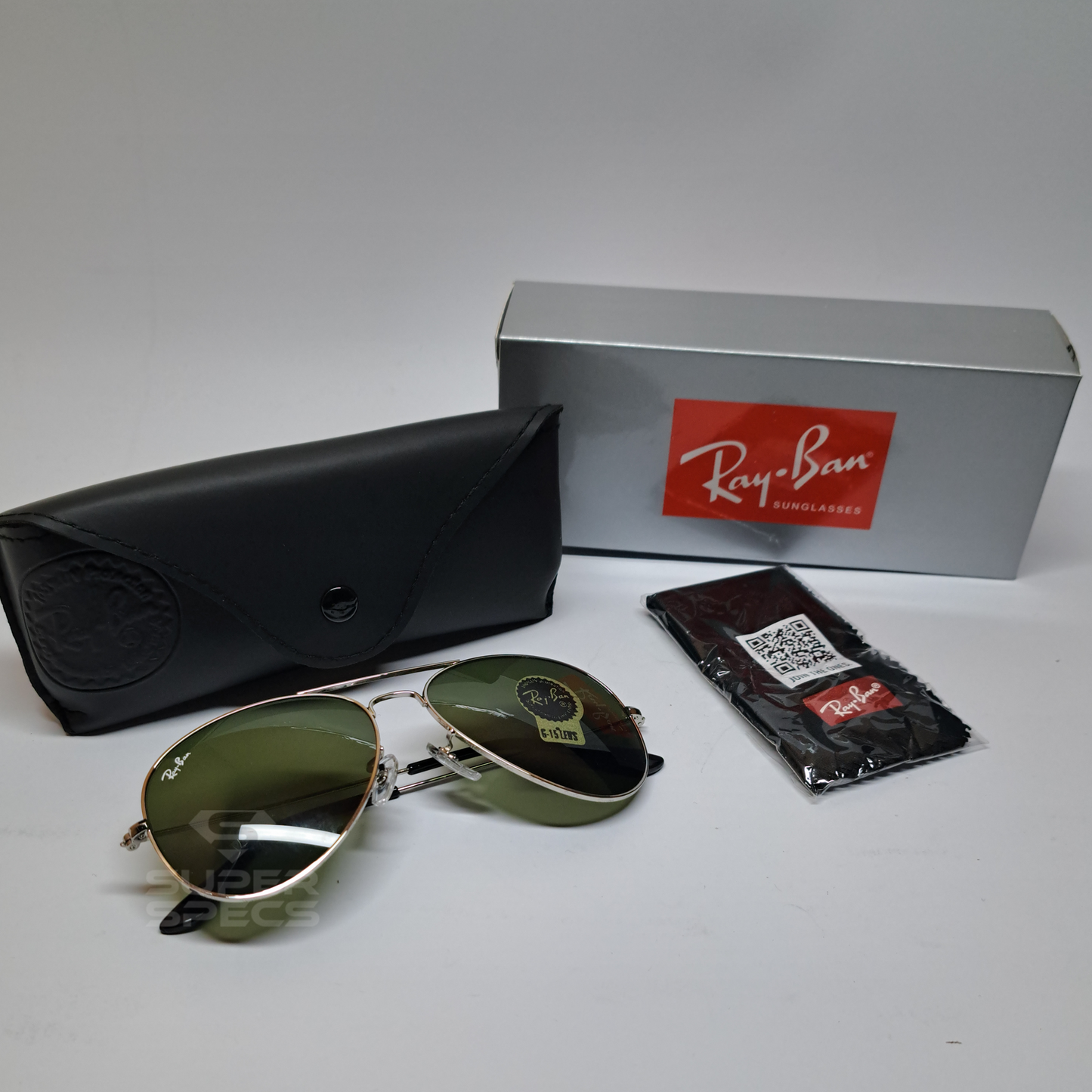 Ray Ban Aviators Classic Silver